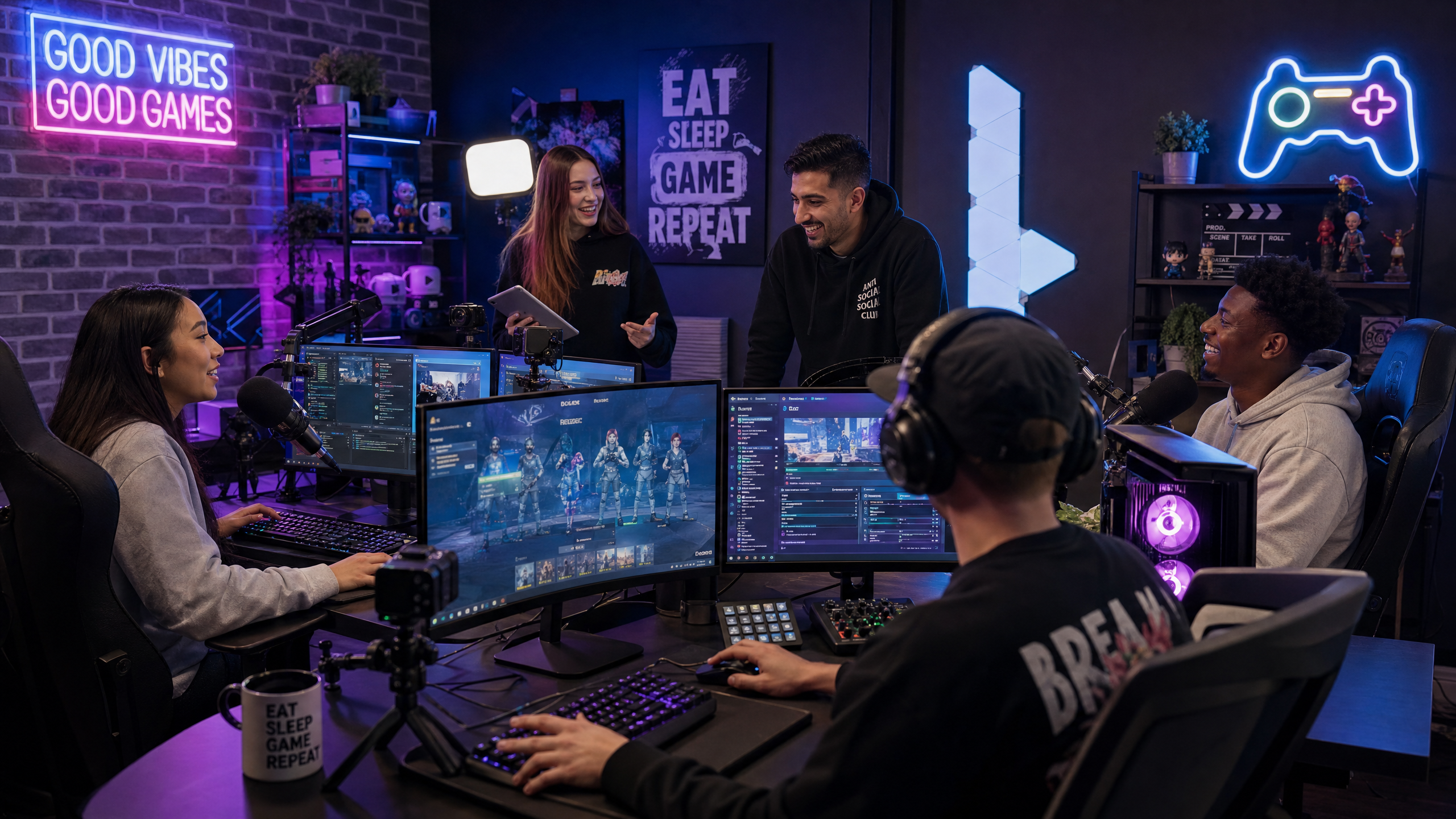IronFrag team at work